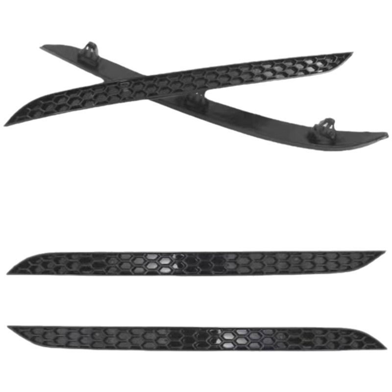 VW ゴルフ7.5 蜂の巣デザイン リアバンパーガーニッシュ 後部装飾ライトカバー ABS製 取付簡単 ドレスアップパーツ FFCRYSTALESIA_COM