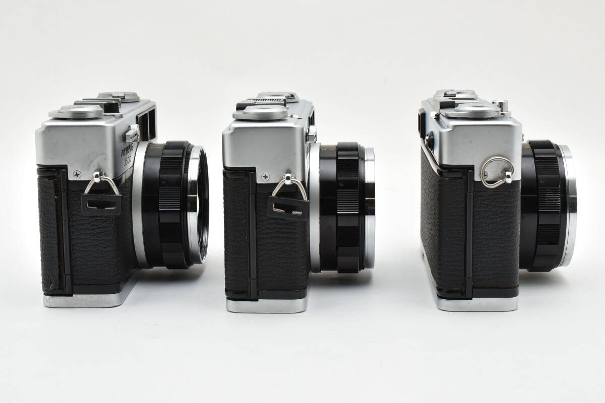 【数量限定超特価!!】 3台まとめ 動作品 Olympus 35 DC オリンパス レンジファインダーカメラ 外観 4581_17_12 見逃さないでください。