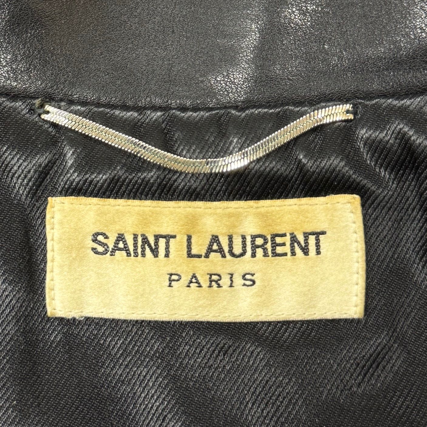 国内正規 SAINT LAURENT PARIS 14AW エディ期 シングルライダース