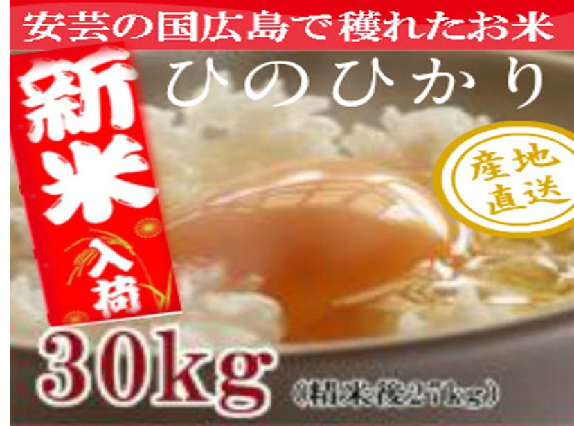 R6年産 ☆ひろしまの米☆ ヒメノモチ 30kg