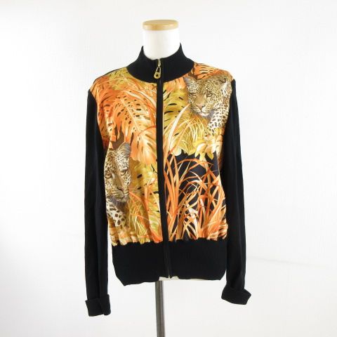 キムタクた着用Supreme ヒョウ柄 ジップアップカーディガン M