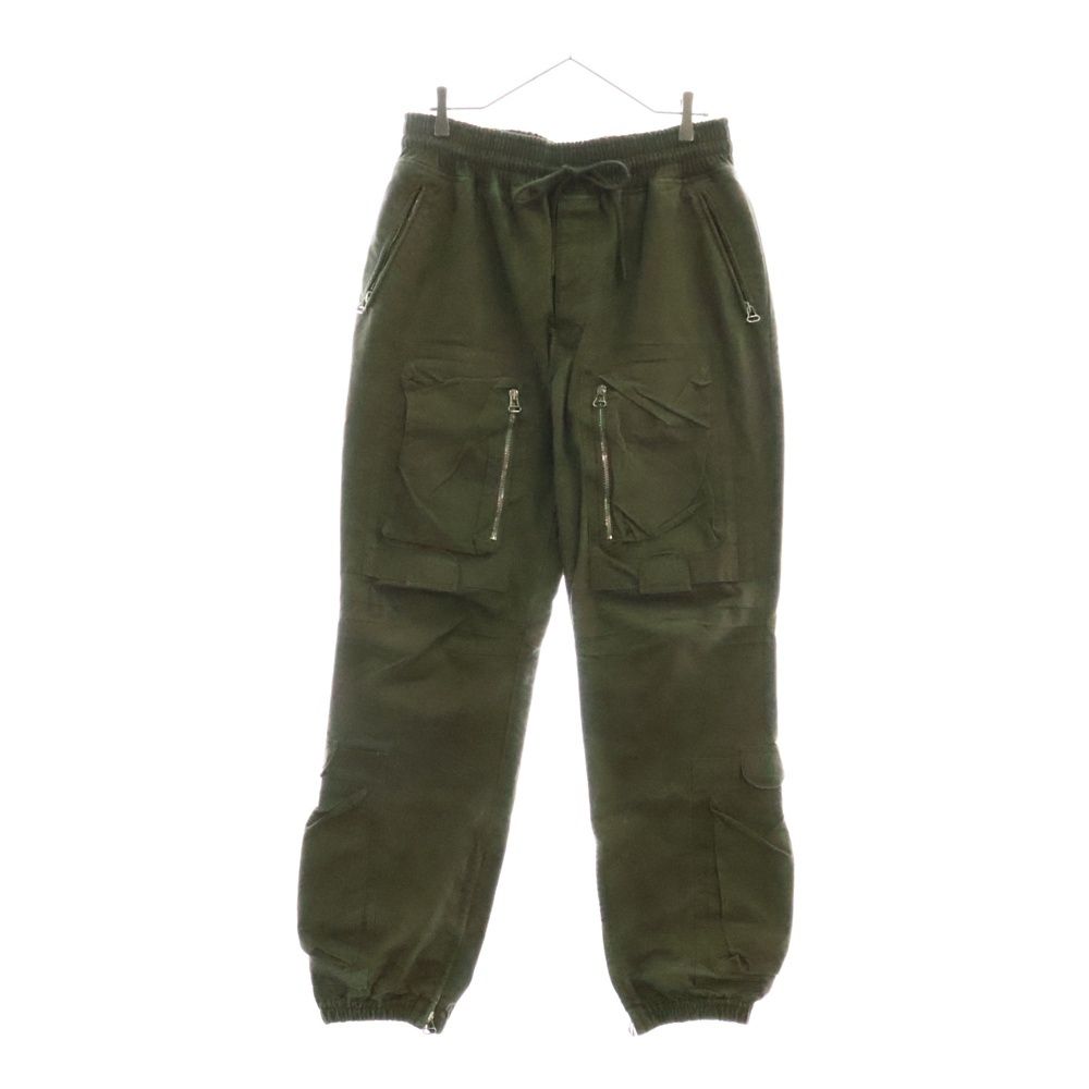 READY MADE (レディメイド) CARGO PANTS バッグロゴ刺繍 ドロー 