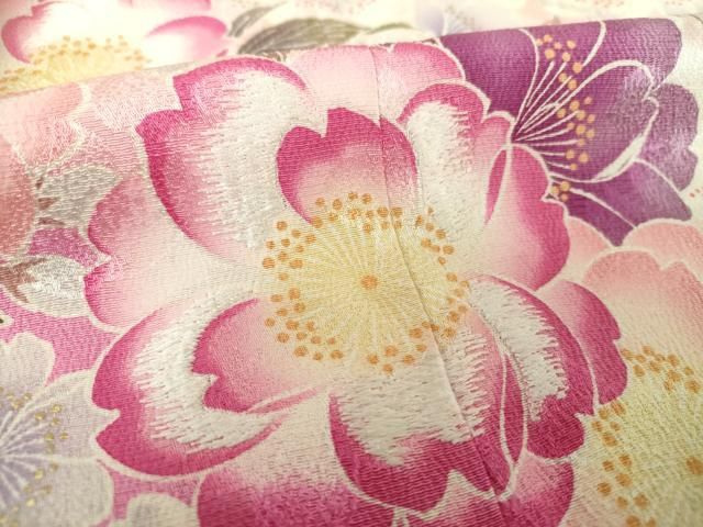 デザイナーズ振袖 ヒロミチナカノ 刺繍 金彩 身丈167cm パールトーン加工済 デザイナーズ振袖 ヒロミチナカノ 刺繍 金彩 身丈167cm パールトーン