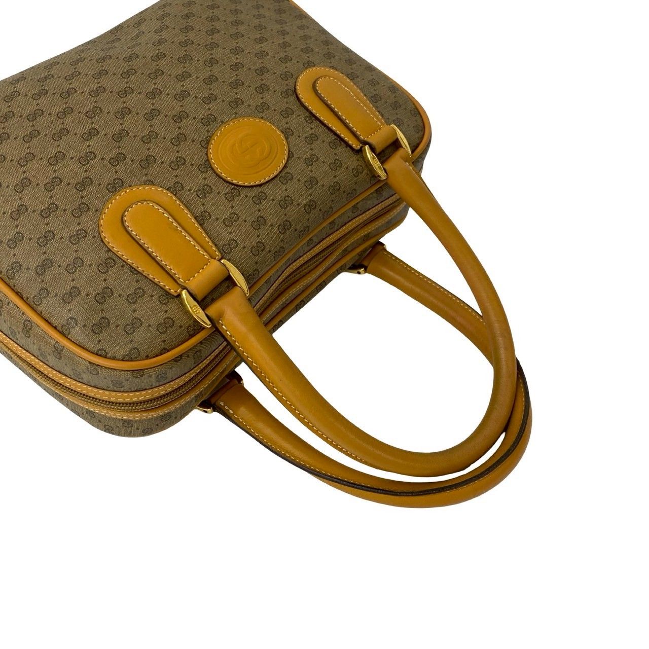グッチ GUCCI オールドグッチ　マイクロGG ボストンバッグ 極 美品 GUCCI グッチ オールドグッチ ヴィンテージ マイクロGG ロゴ