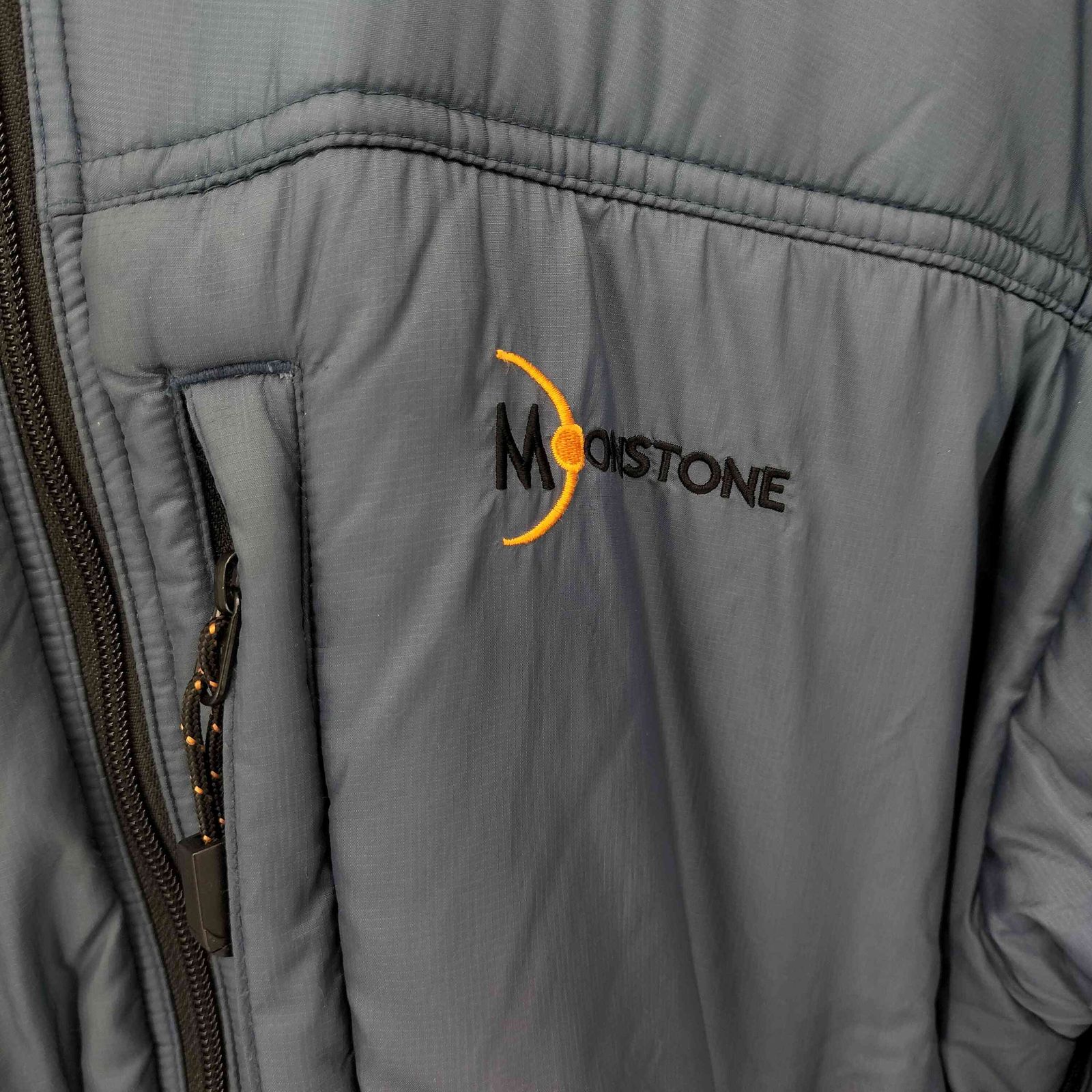 ムーンストーン MOONSTONE THERMOLITE ダブルジップ パフフーデッド 