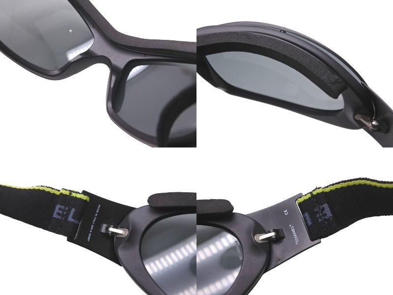 極美品 CHANEL シャネル サングラス ゴーグル ココマーク スポーツ  