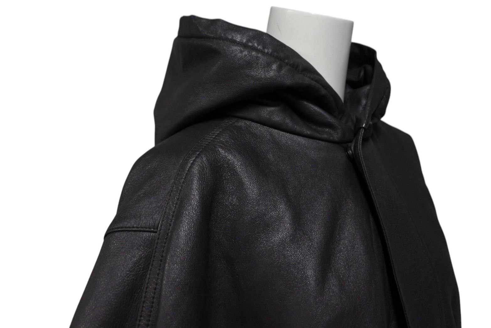 BALENCIAGA レザーブルゾンジャケット 44 BALENCIAGA バレンシアガ 22AW スポーティ B タクシー レザー