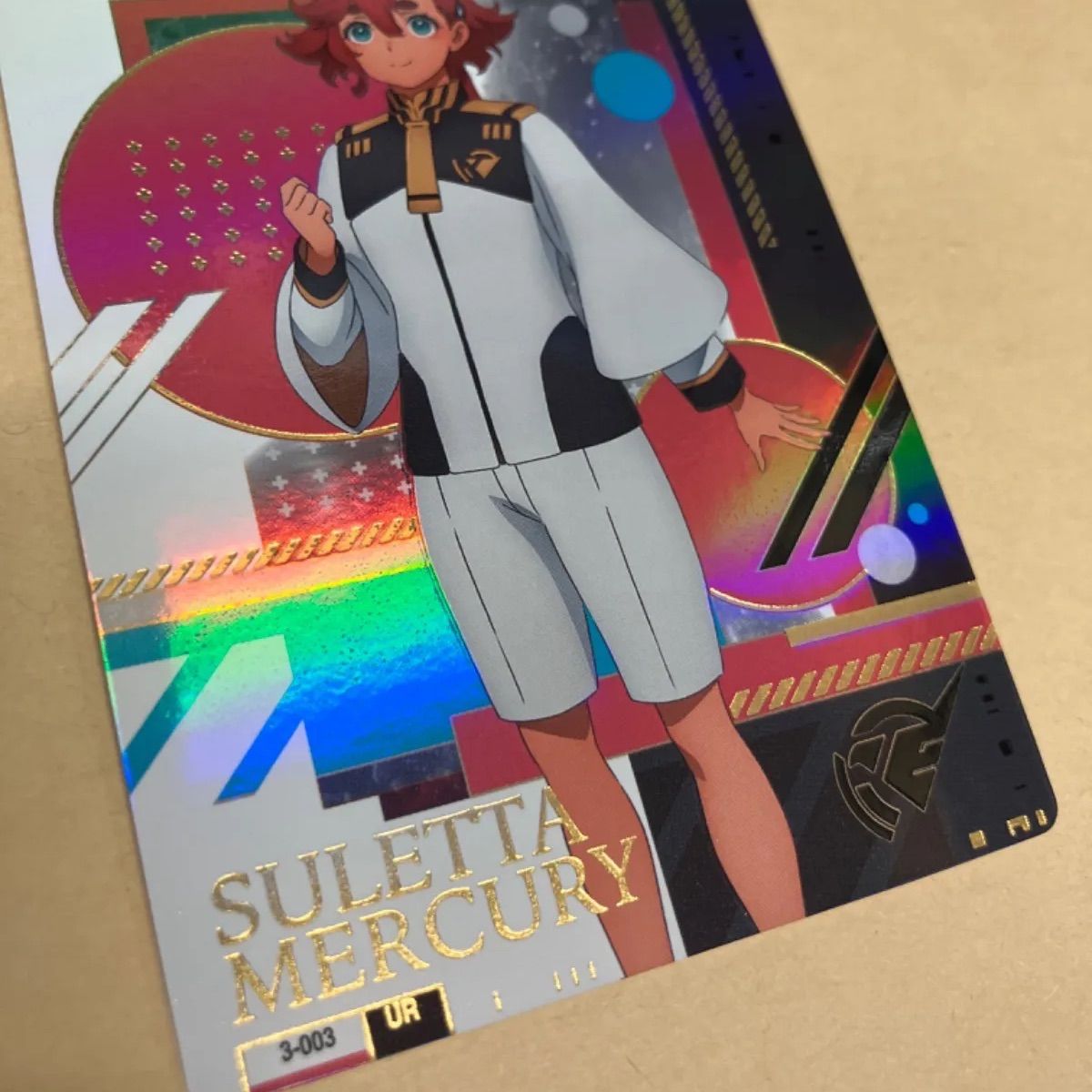 カードコレクション ガンダム 水星の魔女 3弾 UR スレッタ 
