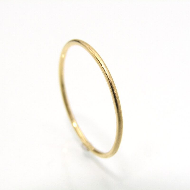 美品 Hirotaka ヒロタカ リング AB15GMR PROMISE RING K18YG