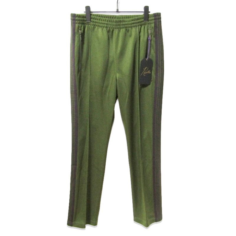 Needles トラックパンツ　ナロー　21aw マルーン NEEDLES(ニードルズ) 21AW zipped track pant トラックパンツ