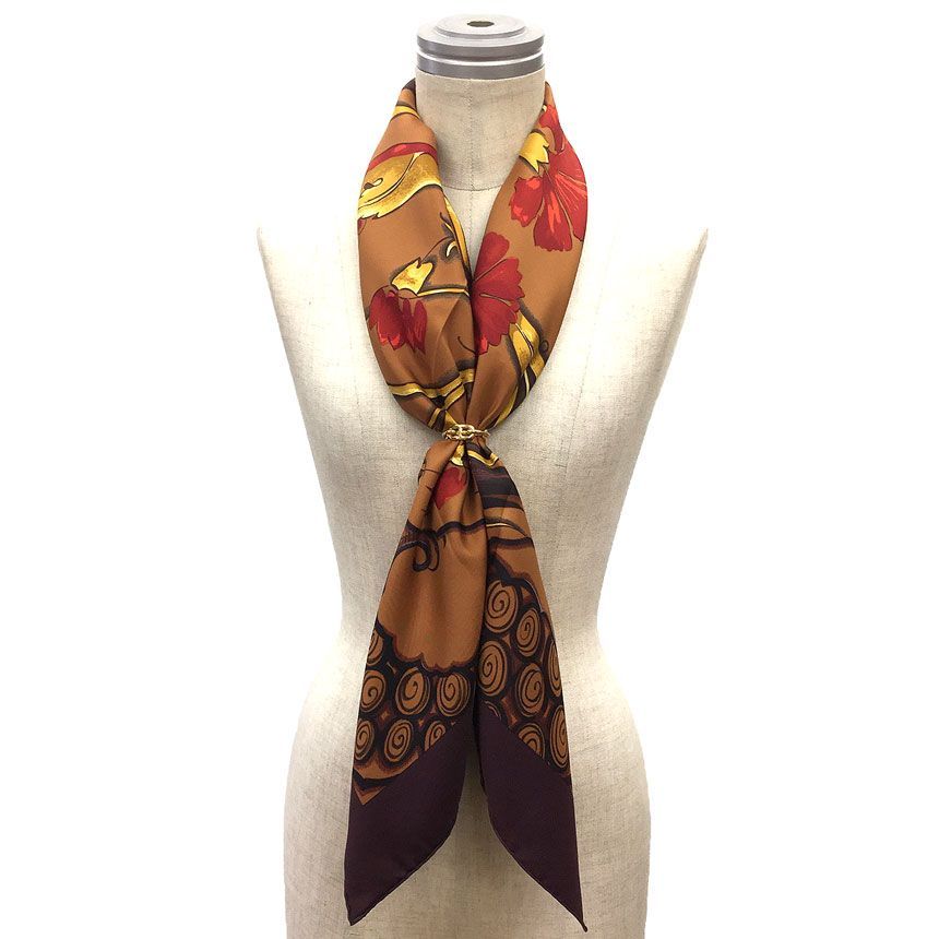 美品 HERMES エルメス スカーフ カレ90 CERAMIQUE OTTOMANE