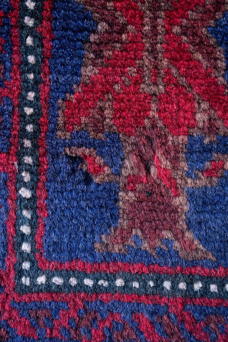150 x 92cm 90-00s TRIBAL RUG by Taymani トライバルラグ 150 x 92cm 90-00s TRIBAL RUG by Taymani トライバルラグ