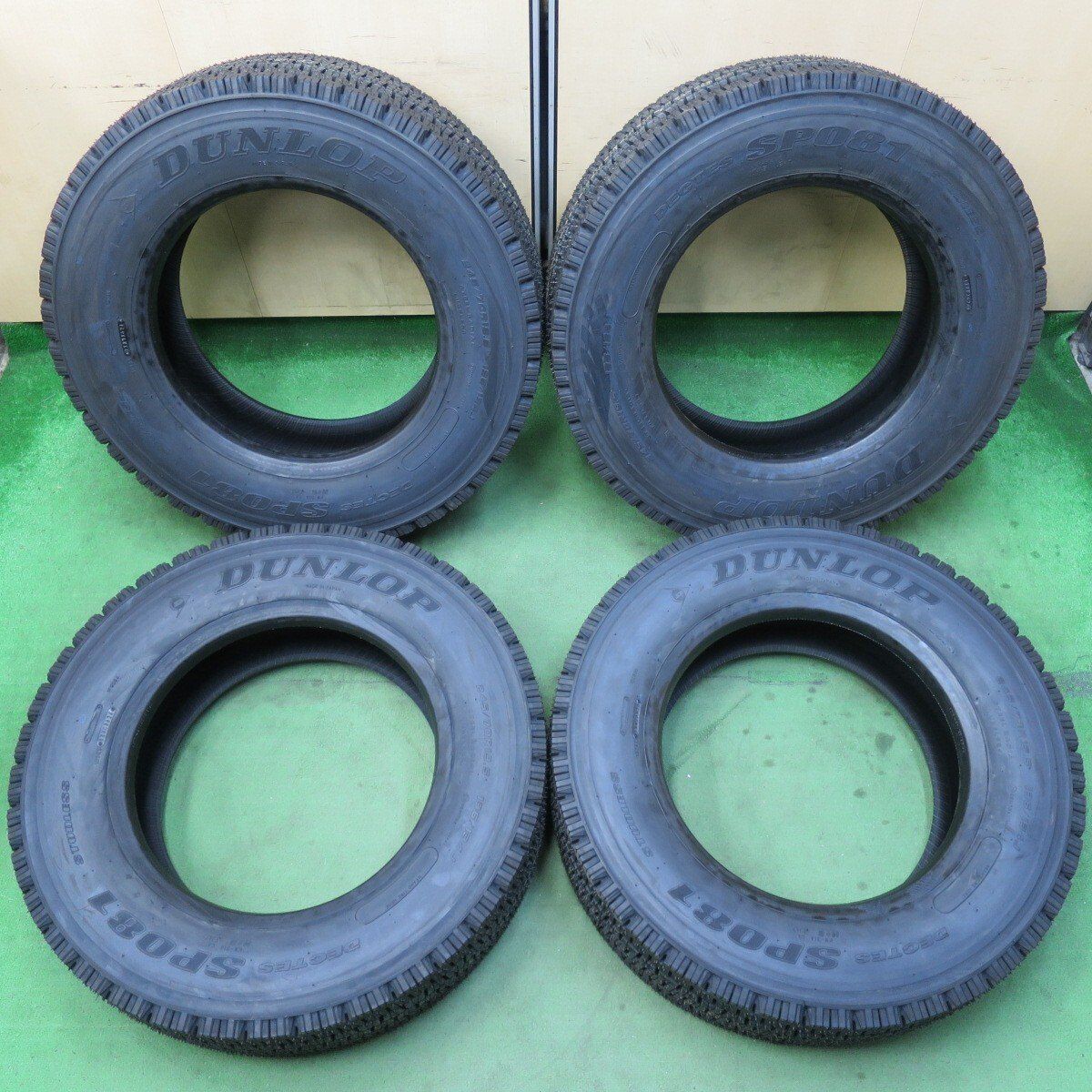 24年 トラック タイヤ 245 70R19.5 136 134J スタッドレス ダンロップ デクテス SP081 DECTES 19.5インチ 5031005イスタ