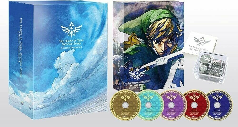 【特価セール】スカイウォードソード」オリジナルサウンドトラック〔初回数量限定生産盤〕 「ゼルダの伝説