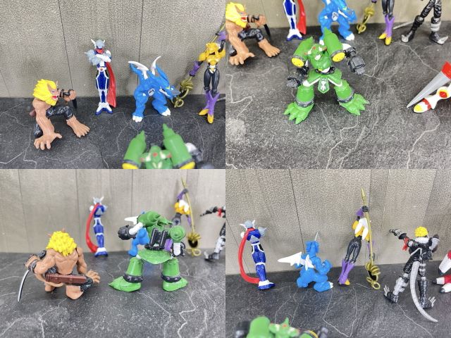 デジモンテイマーズ　リアルデジモン　フィギュア　希少　全7種コンプリート Yahoo!オークション - デジモンテイマーズ フィギュア リアルデジモン