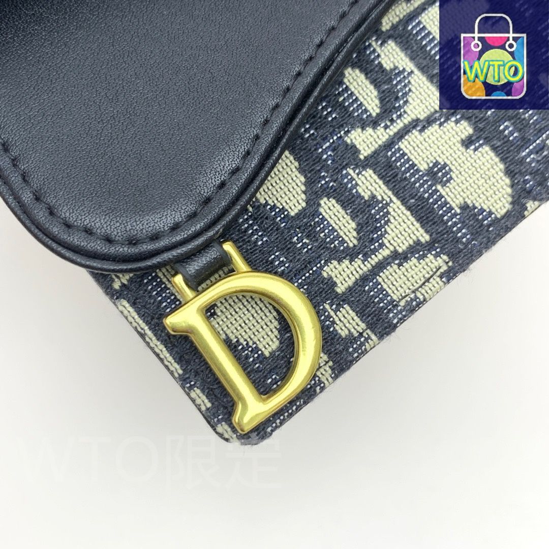 今日特価】Dior ディオール 最新サドルカードケースシリーズ