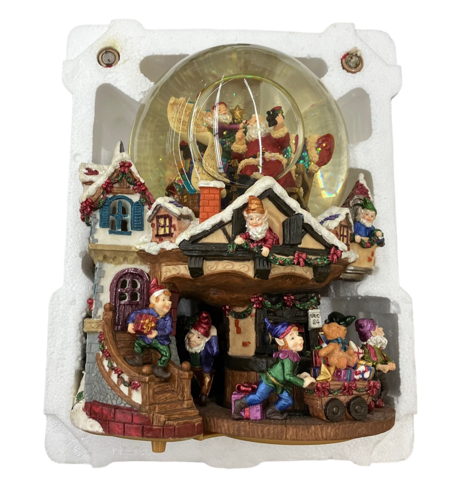 クリスマス スノードーム カークランド オルゴール付き KIRKLAND