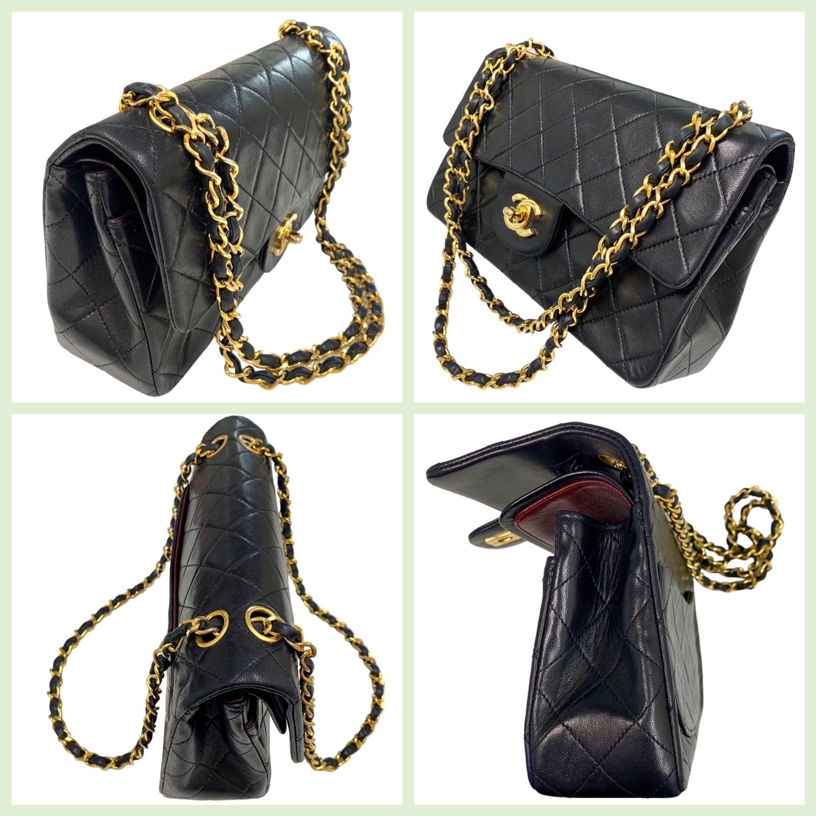 CHANEL ブラック マトラッセ 極美品 市場価格上昇中⭐️CHANEL】 正規品保証 シャネル