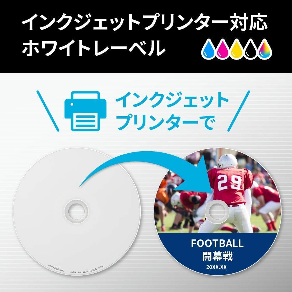 人気商品】 バッファロー ブルーレイディスク BD-R DL 1回録画用 50GB