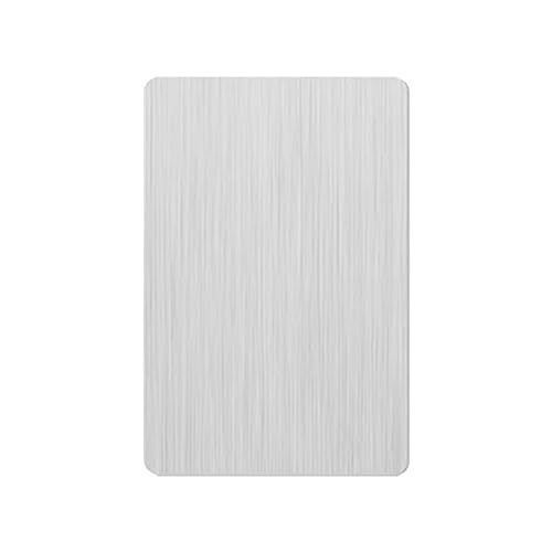 1ピース 30×20cm ハムスター用 涼感プレート アルミ製 ひんやりマット シルバー 涼しい 冷却マット 物理冷却 暑さ対策 熱中症対策 小動物用 ペット夏用品 1ピース 30×20cm
