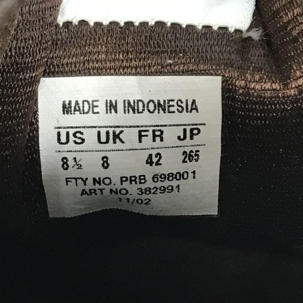 adidas|REKORD レザースニーカー