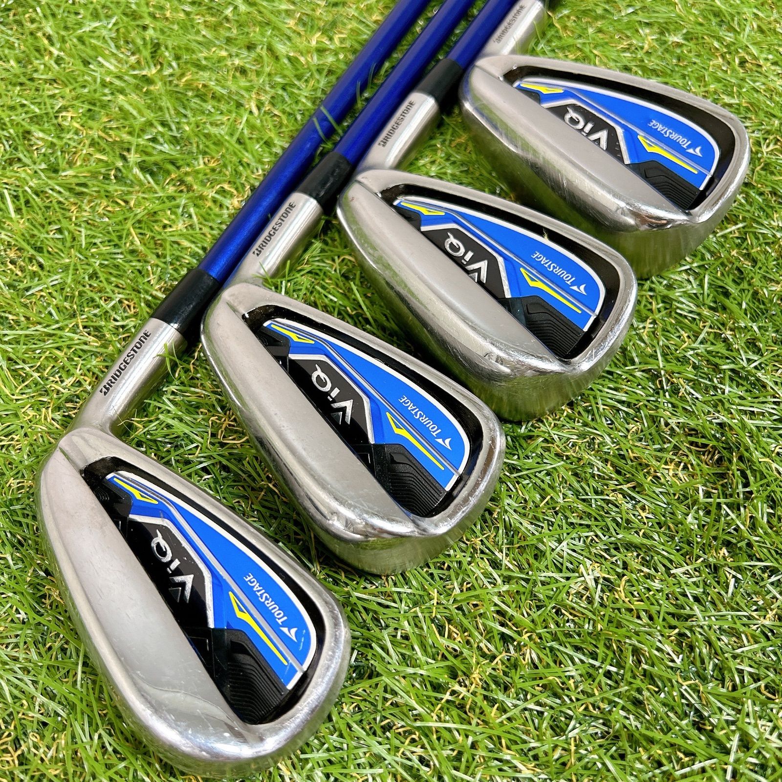 VIQ ツアーステージ メンズ ゴルフ アイアンセット 7本 S