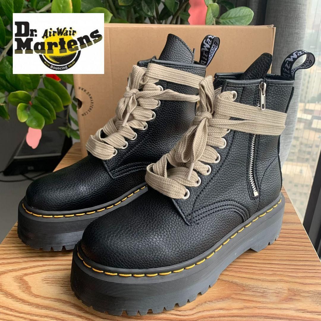 Dr.Martensドクターマーチン 1460 厚底 8ホールマーチンブーツ - メルカリ