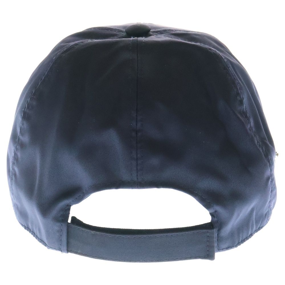 PRADA プラダ ナイロン トライアングルロゴ ベースボールキャップ ネイビー