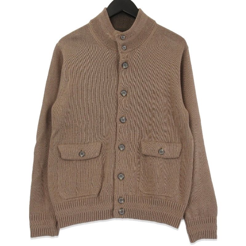 Rinascente リナシェンテ コットンギマ スタンド ジャケット 復刻 モカ 4871012255
