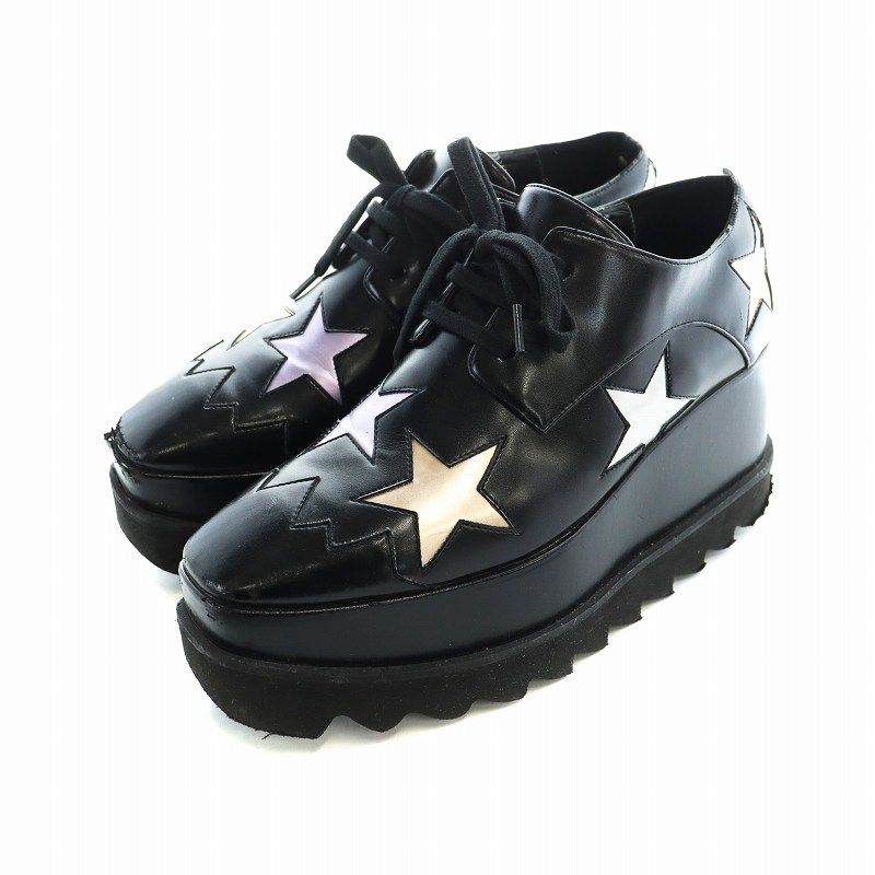 STELLA McCARTNEY 厚底シューズ ブラック Stella McCartney STELLA McCARTNEY ステラマッカートニー