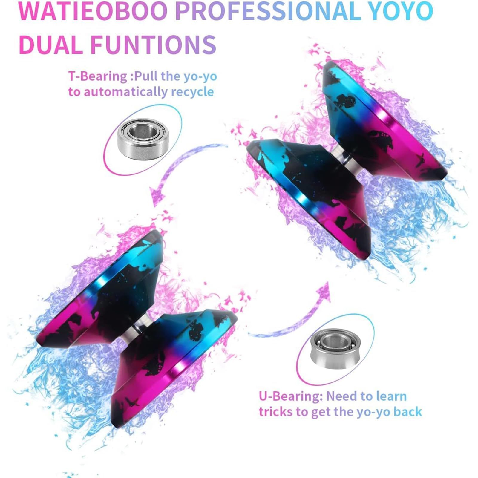 Amazon.com: WATIEOBOOyoyo TC4 Aviation Titanium Alloy yoyo