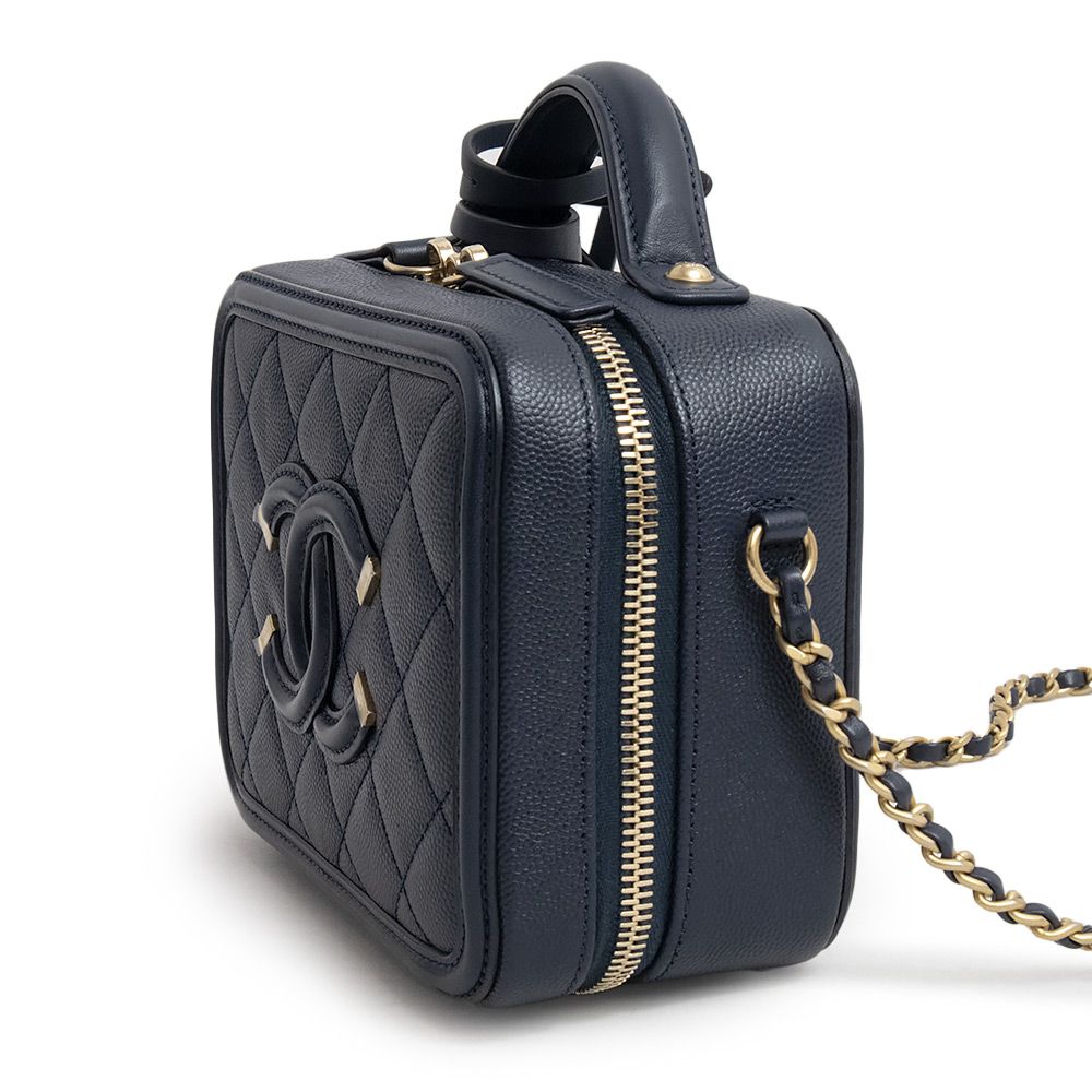 シャネル マトラッセ CCフィリグリー ココマーク バニティ 2Way  