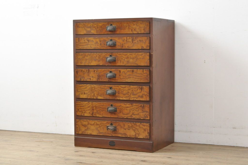 小物入れ 小引き出し レトロポップ 昭和レトロ 当時物 インテリア アンティーク 昭和初期のアンティーク小物入れ」日本製シンプルデザイン 小物入れ 小