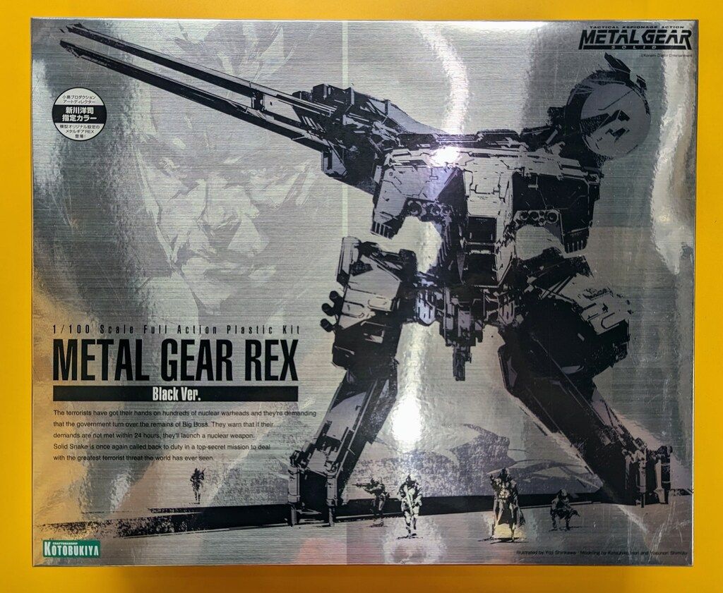 コトブキヤ メタルギアソリッド レックス ブラックver 再販版 【公式通販】