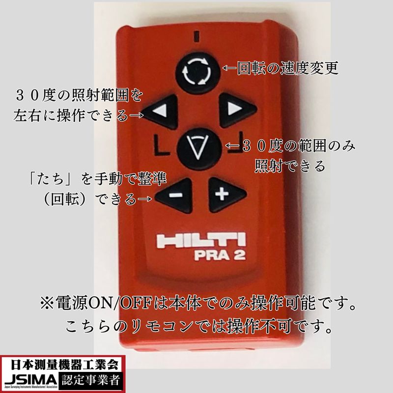 回転レベル レーザー