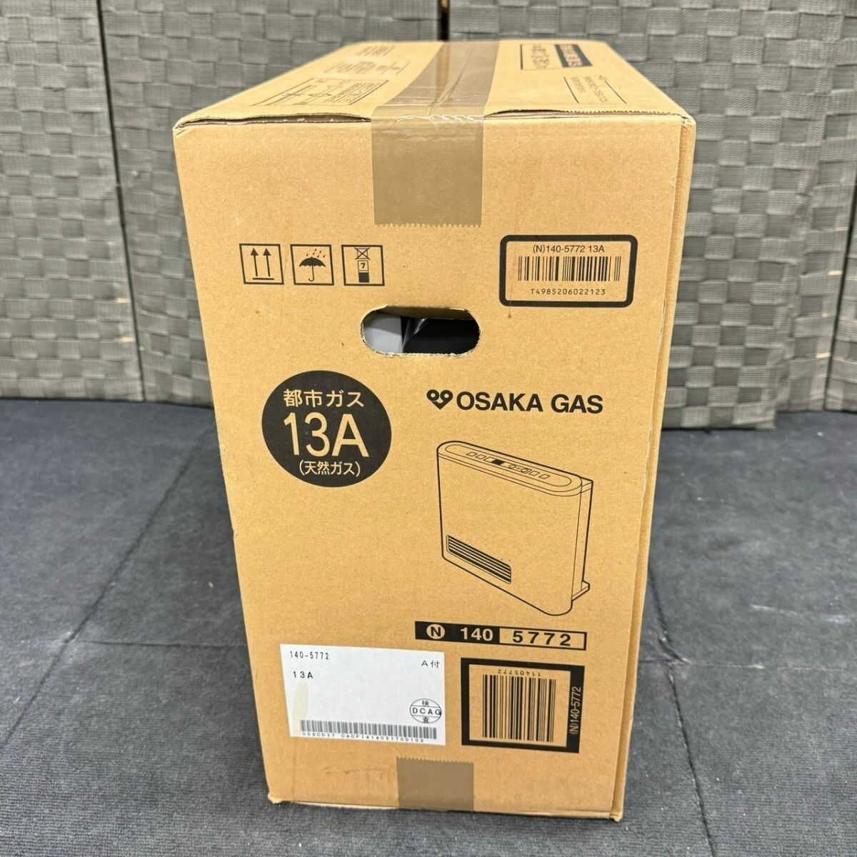 未開封⁄新品都市ガス用 ◎ 大阪ガス ガスファンヒーター 都市ガス13A