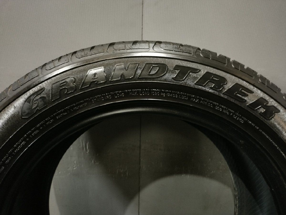 新車外し DUNLOP GRANDTREK PT2A 285/50R20 20インチ 夏タイヤ 1本 長期保管品 レクサスLX ランクル200等　(VTY807) 新車外し DUNLOP GRANDTREK PT2A 285/50R20 20インチ 夏タイヤ 1本