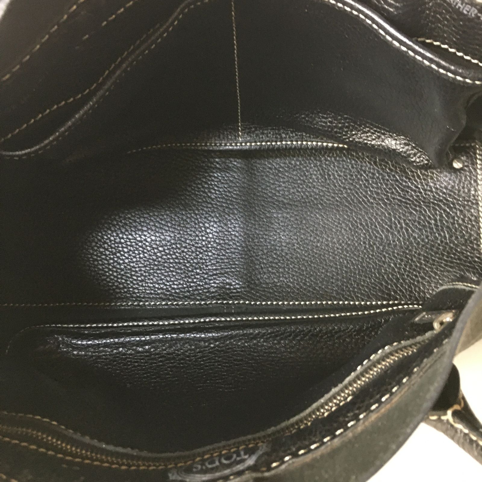 2506-112｜美品｜トッズ トートバッグ レザー ブラック 2506-112｜美品｜トッズ トートバッグ レザー ブラック - メルカリ