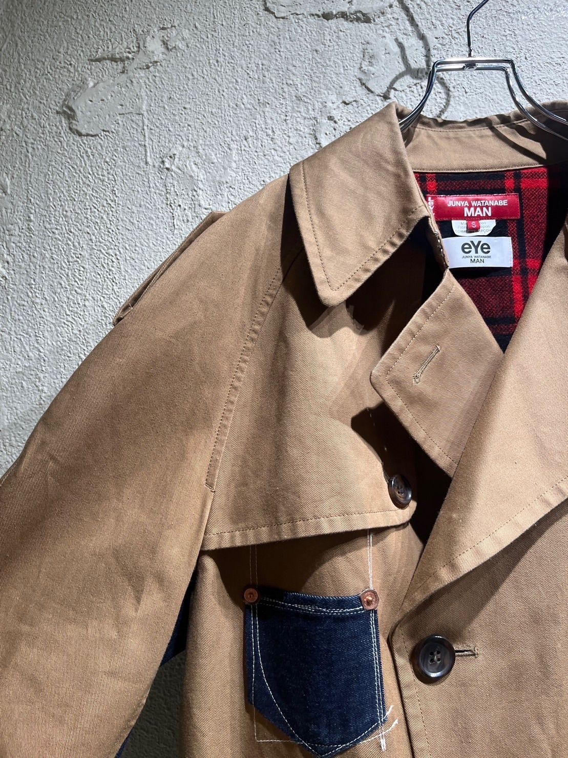 eYe JUNYA WATANABE MAN Levi's 22AW トレンチコート (S) WJ