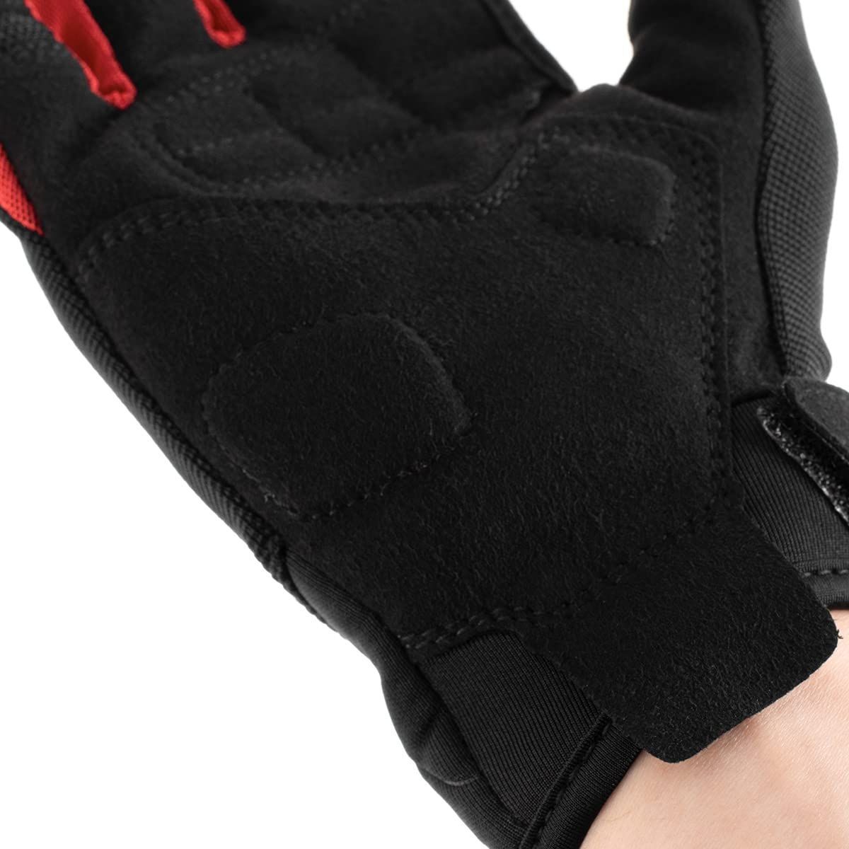 【人気商品】ライドメッシュグローブ GK-1683 アレシア バイク用 Black コミネ(KOMINE) XL