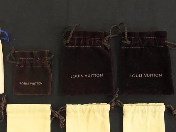 □新品同様～□ LOUIS VUITTON ルイヴィトン 保存袋 巾着 W 約6.8cm H  