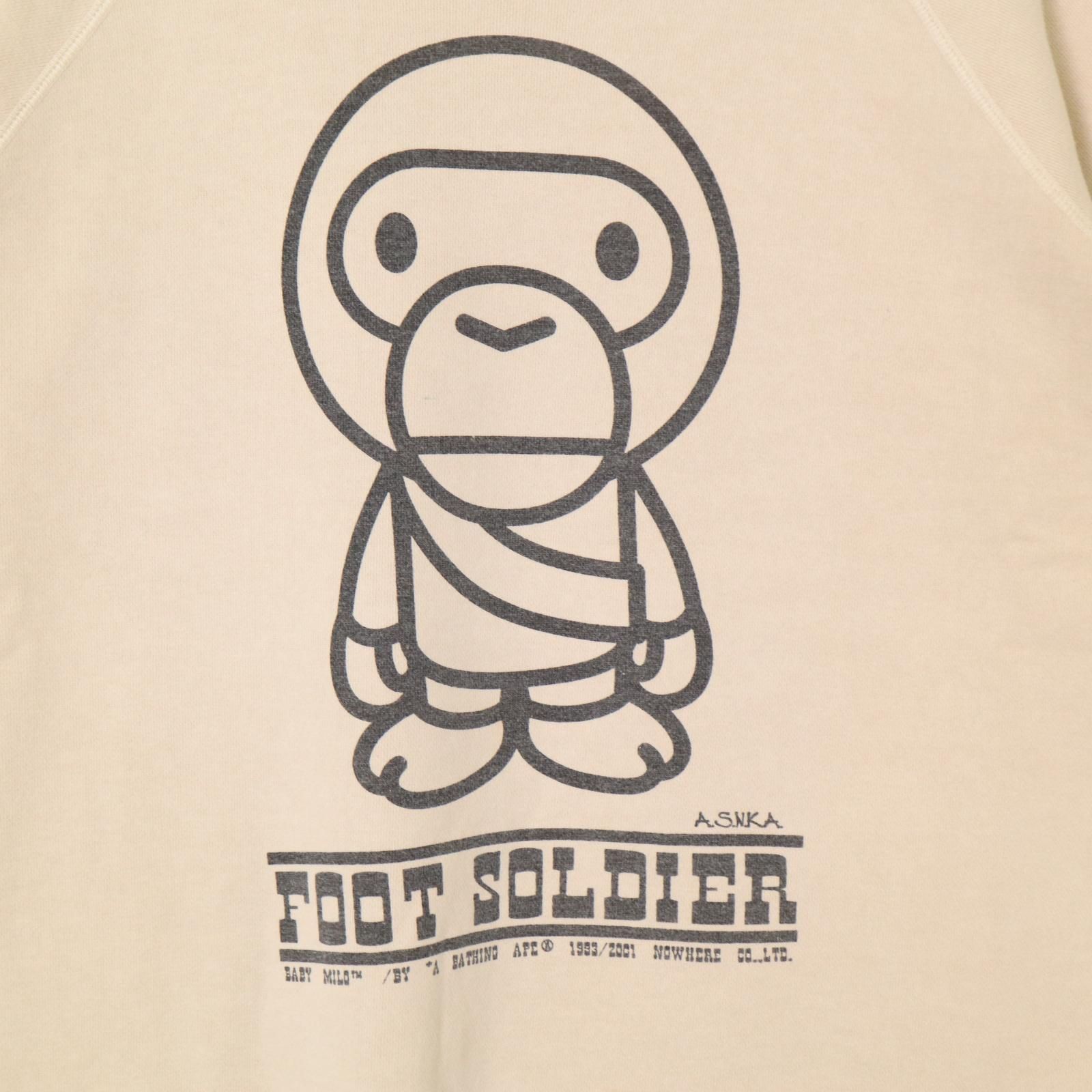 00s NIGO期 旧タグ A BATHING APE（ア・ベイシング・エイプ）BABY MILO