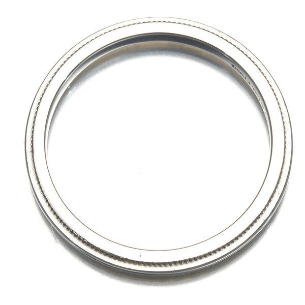 ティファニー リング トゥギャザー ミルグレイン 2.2mm 15号 Pt950  