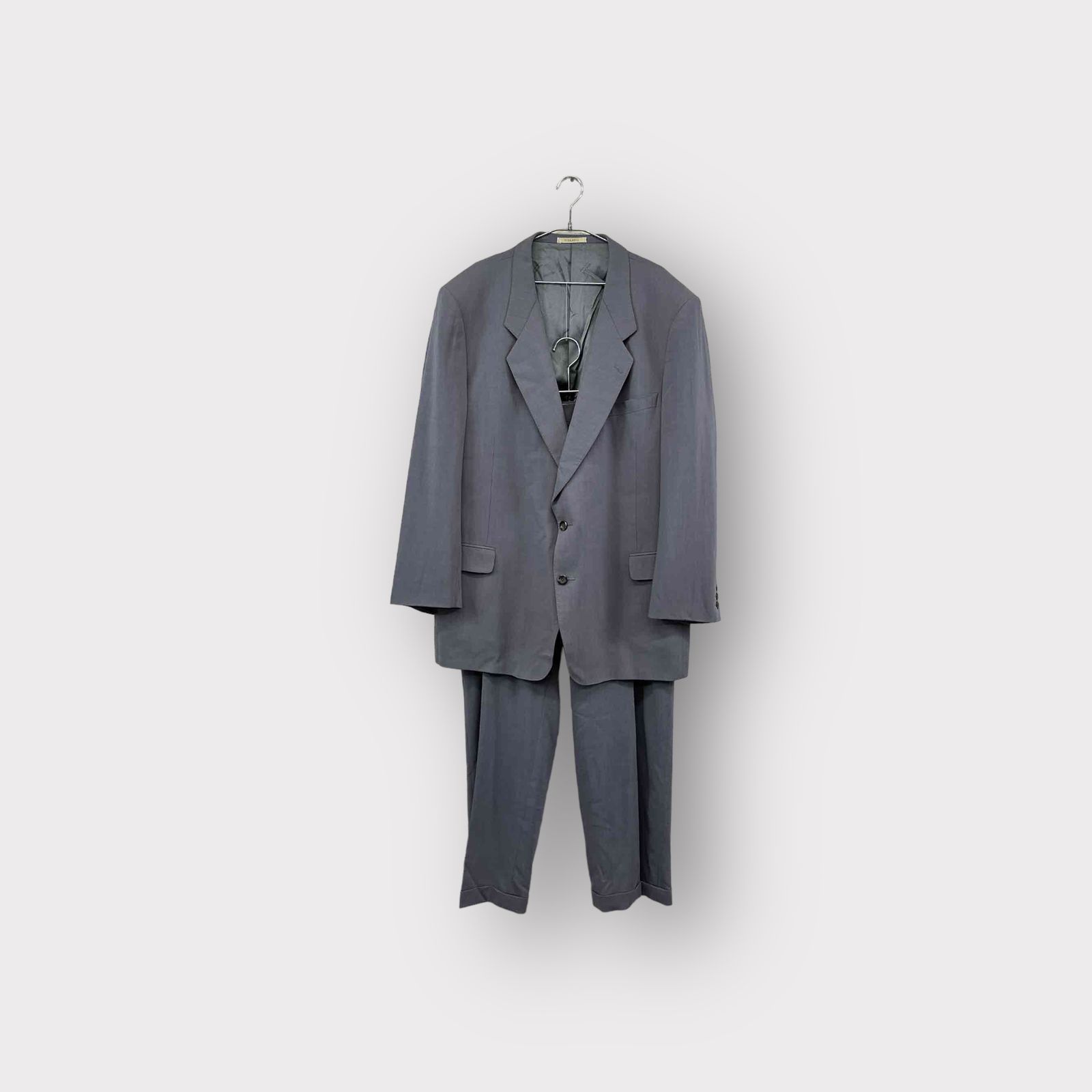 NINA RICCI ニナリッチ スーツ セットアップ グレー系 無地 テーラード 