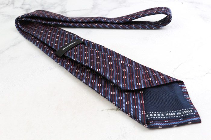 Ermenegildo Zegna ネクタイ ブラウン シルク イタリア製