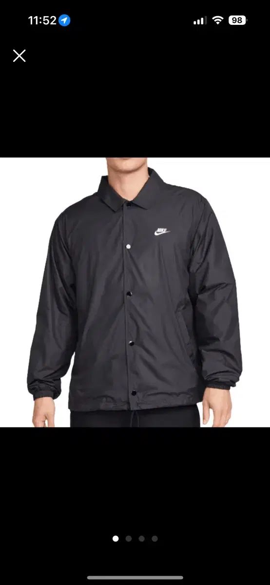 【雷市場（ポンジャン）商品韓国直送】 Nike(ナイキ） コーチジャケット