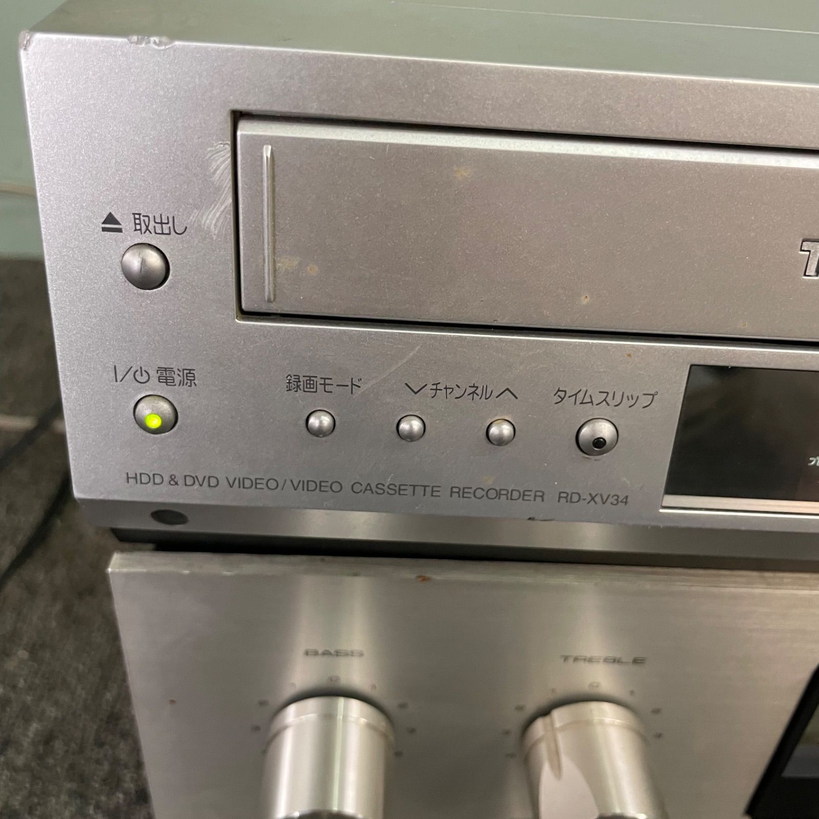 コメントカード ♭ Pioneer SA-7600ステレオアンプ / 東芝 VTR一体型HDD&DVDビデオ