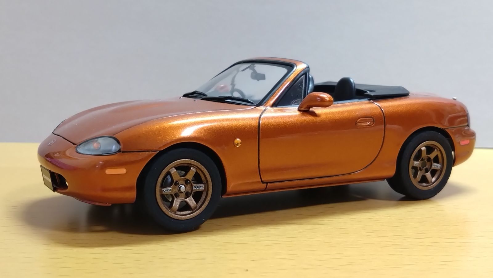 アオシマ 1/24 マツダ・ロードスター(NB) プラモデル完成品 - メルカリ