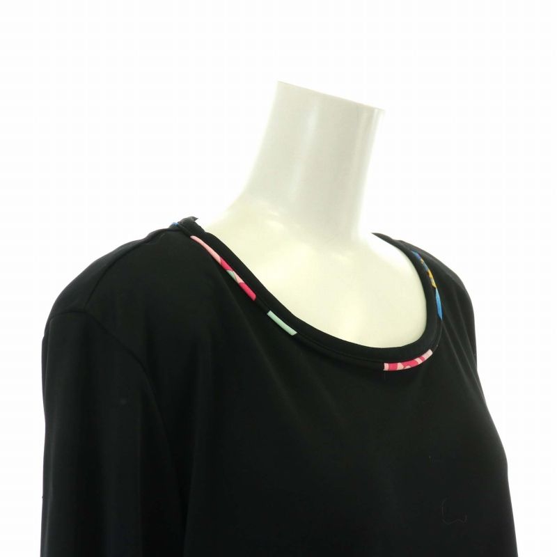 レオナール スポーツ7分丈ブラウス