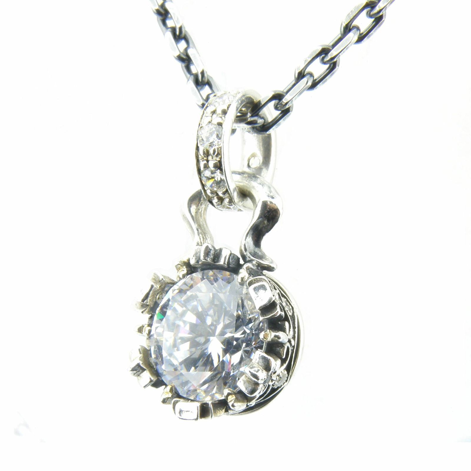 ストーンクラウンチャームWH アルテミスクラシック シルバー ジュエリーブランド